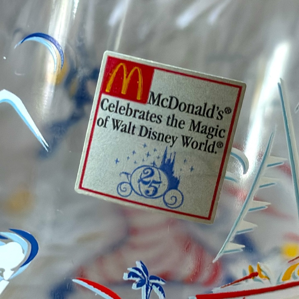 McDonald’s 25th Anniversary Disney Glass - Picture 5 of 7